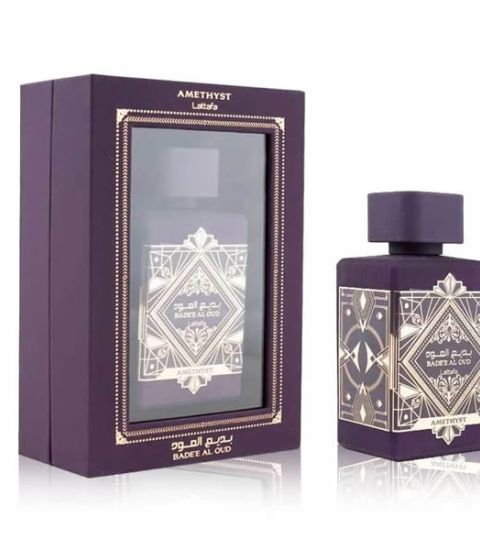 lattafa amethyst, lattafa badee al oud amethyst